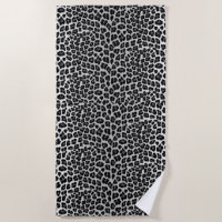 Snow leopard print