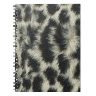 Snow Leopard Spiral Notebook