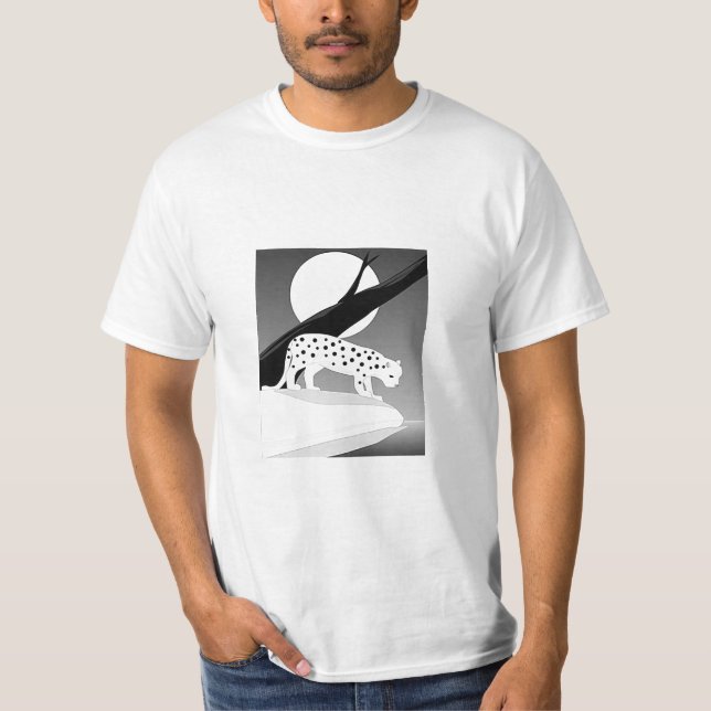 Snow Leopard T-Shirt (Front)