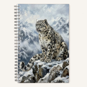 Snow Leopard Totem Journal – Fine Art Wildlife Not