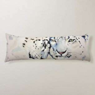 Snow Leopards Body Cushion