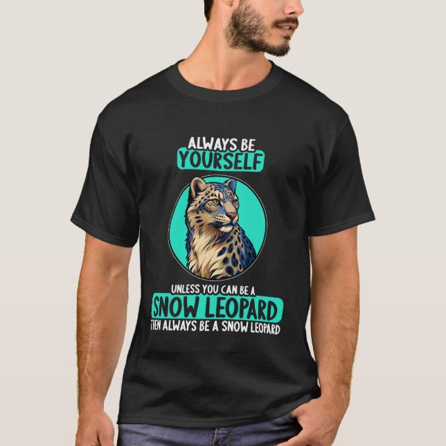 Snow Leopards Snow Leopard T-Shirt (Front)