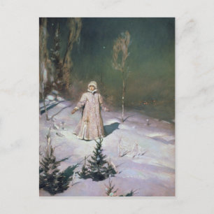 Snow Maiden, 1899 Postcard