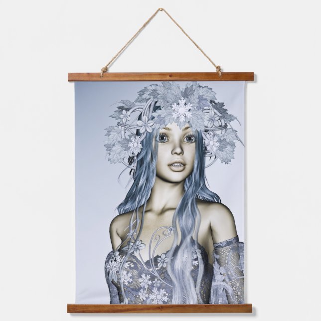 Snow Maiden Hanging Tapestry (Front)