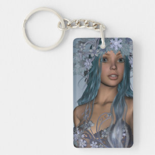 Snow Maiden Key Ring