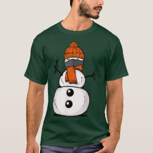 Snow Man Mask T-Shirt