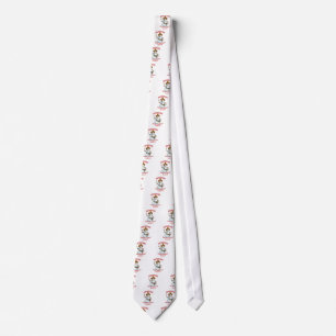 snow man western cowboy sherriff tie