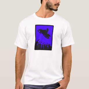 SNOW MOBILE BANKED T-Shirt