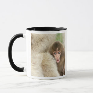 Snow Monkey Baby, Jigokudani, Nagano, Japan Mug