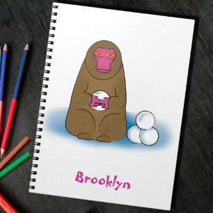Snow monkey notebook