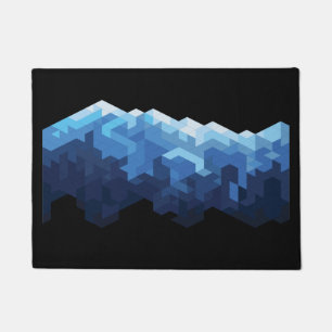 Snow mountain  doormat