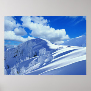 Snow Mountain Poster