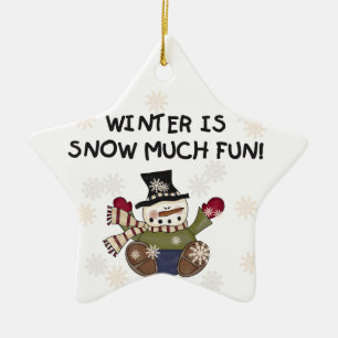 Snow Much Fun Keepsake Ornament