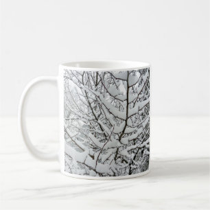 SNOW ON THE BRANCHES  COFFEE MUG