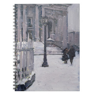 Snow outside St. Paul's 2009 Notebook