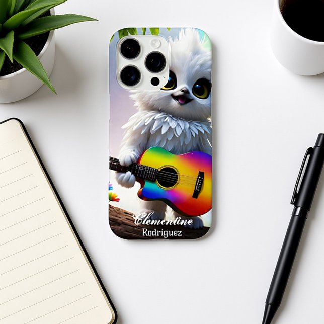  Snow Owl Fuzzy Friends Melody Case-Mate iPhone Case (Creator Uploaded)