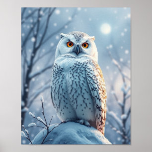 Snow Owl   Poster