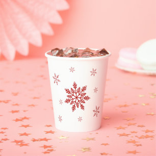 Snow  paper cups