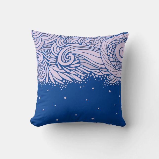 Snow Pattern Cushion (Front)