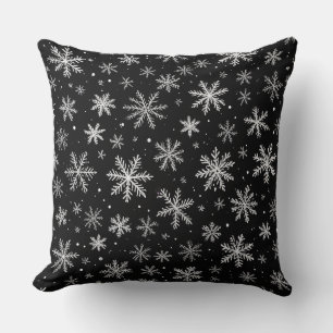 snow pattern pillow cushion