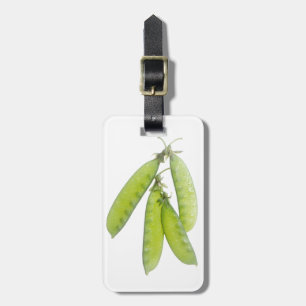 Snow Peas Luggage Tag