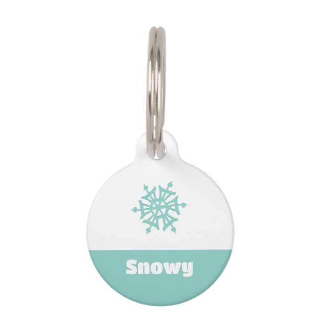 Snow Pet Tag (Front)