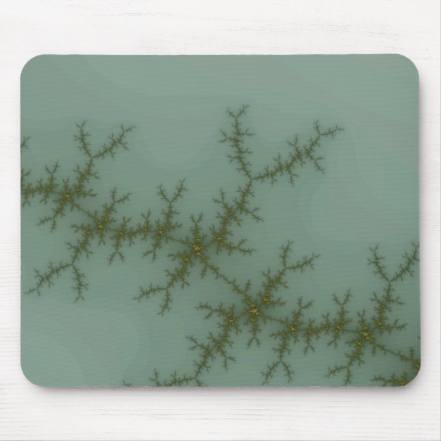 Snow Pine - Fractal Art Mouse Mat (Front)