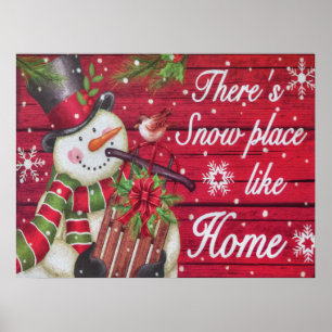 Snow Place Like Home Poster
