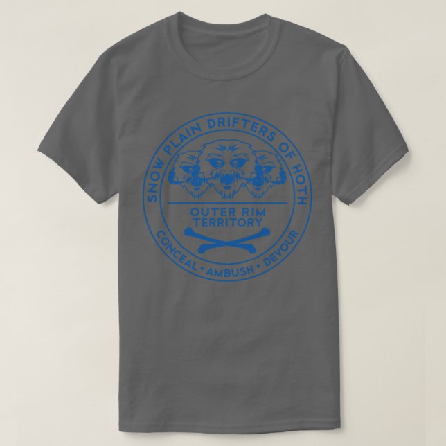 Snow Plain Drifters of Hoth T-Shirt (Design Front)