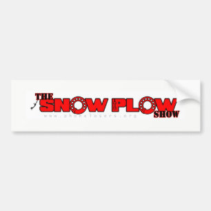 Snow Plough Show Bumper Sticker