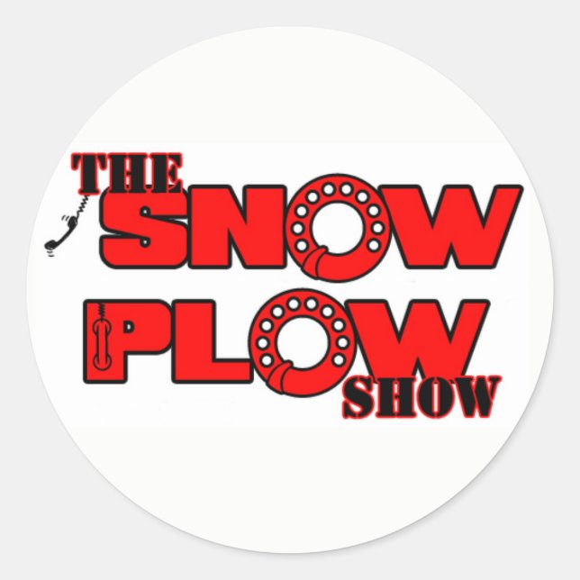 Snow Plough Show Sticker by Derreck (Front)