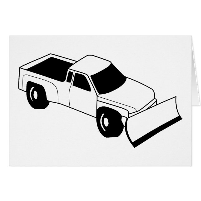 snow plough truck (Front Horizontal)