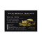 Snow Ploughing Removal Black & Gold Simple Modern
