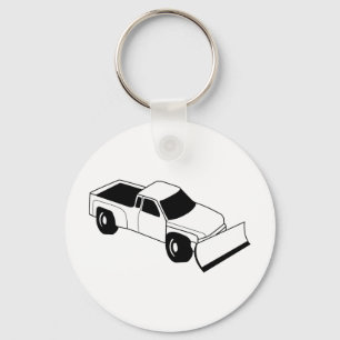 snow plow truck key ring