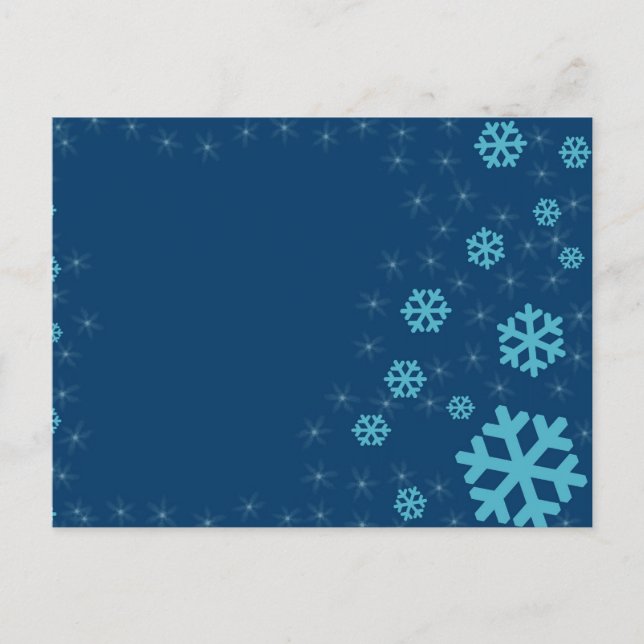 snow postcard (Front)