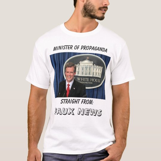 snow-press-conference-01, Minister of Propagand... T-Shirt