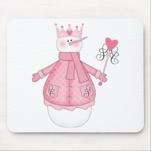 Snow Princess Holiday Tshirts and Gifts Mouse Mat