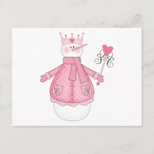 Snow Princess Holiday Tshirts and Gifts Postcard
