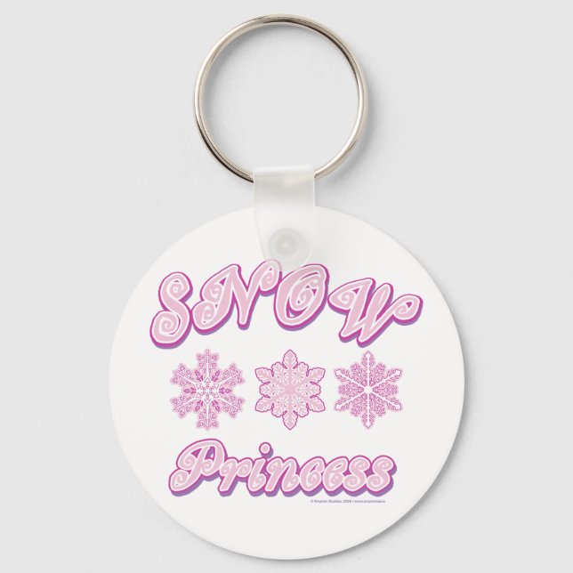 Snow Princess Key Ring (Front)