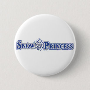 Snow-Princess-Light 6 Cm Round Badge