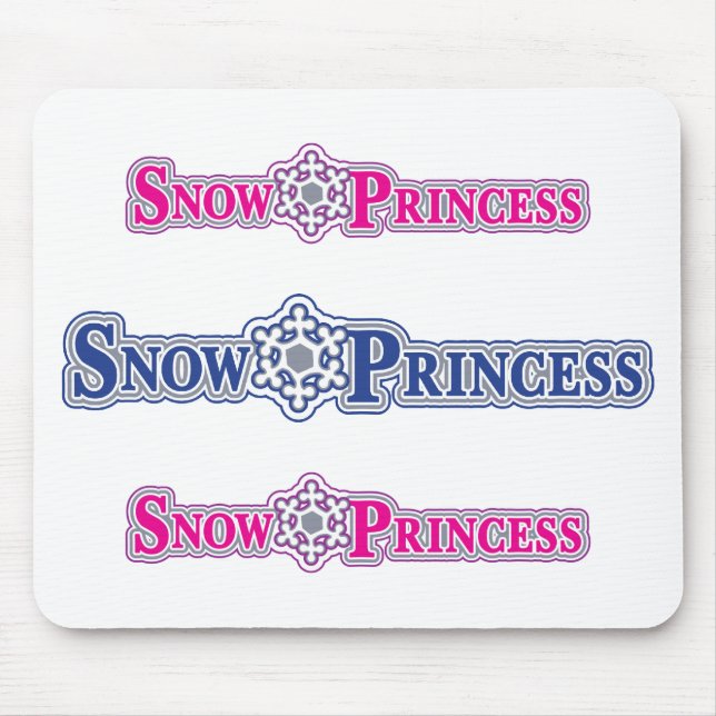 Snow-Princess-Light Mouse Mat (Front)