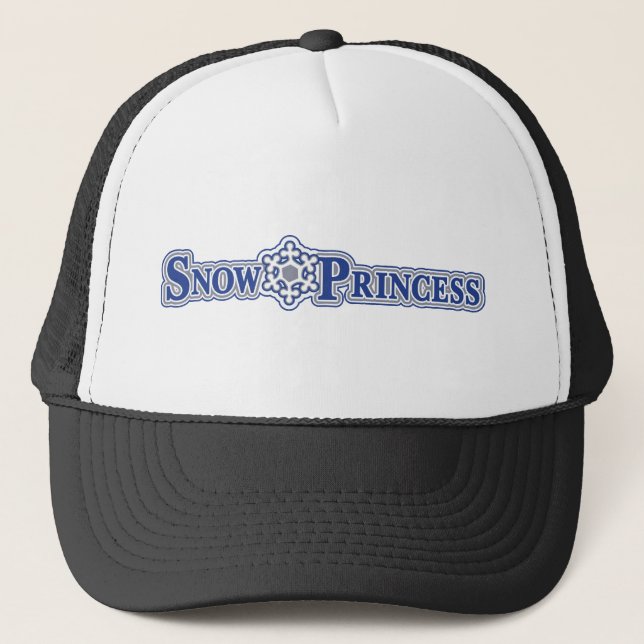 Snow-Princess-Light Trucker Hat (Front)