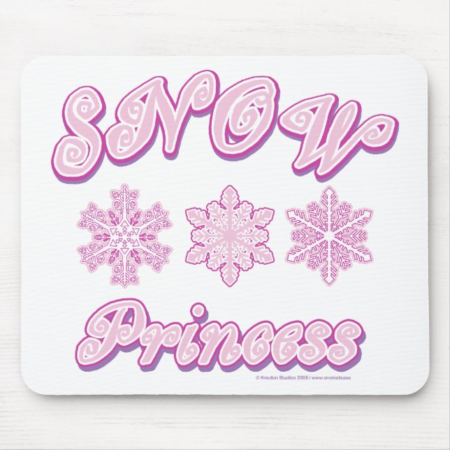 Snow Princess Mouse Mat (Front)
