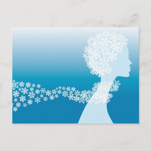 snow princess postcard (Front)