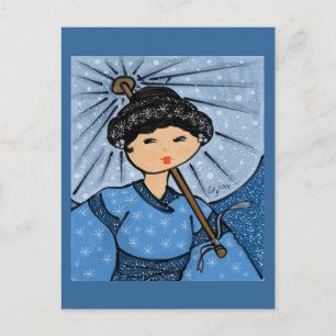 Snow Princess Postcard