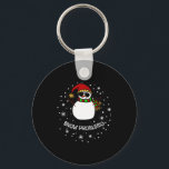 Snow Problemo Funny Christmas Snowman  Key Ring<br><div class="desc">Snow Problemo Funny Christmas Snowman</div>