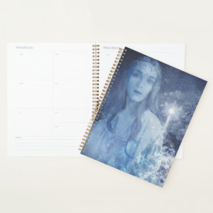 Snow Queen Christmas Fantasy Artwork Planner