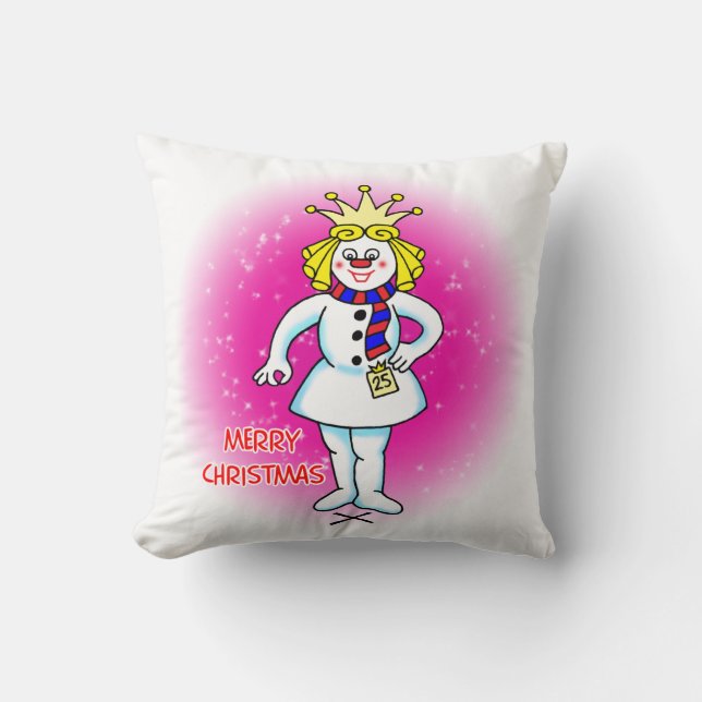 Snow Queen Cushion (Front)