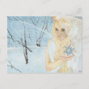 Snow Queen Fairy Postcard