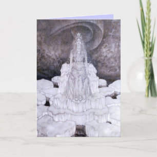 Snow Queen Fine Art Greeting Card